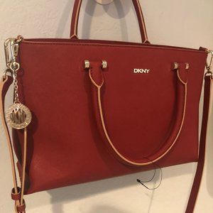 DKNY satchel (incld. bonus breath refresher)